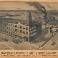          inside front cover: Davis' Acid Phospate & Baking Powder Plant [Hoboken]
   