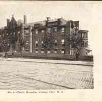 Postcard: Christ Hospital, Jersey City, NJ