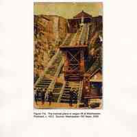          021 Fig 11b Inclined plane or wagon lift at Weehawken; 1912 postcard
   