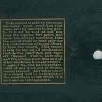          label on back
   