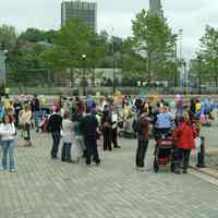 Compact disk with 114 digital color photographs of the 2006 Hoboken Baby Parade taken by Hartshorn Studio, May 15, 2006.