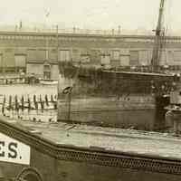          detail 1, left center: Holland America Line pier in background
   