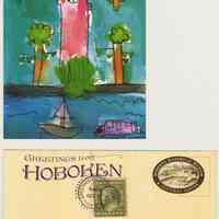 Postcard: Clock Tower. By Celeste Nora Aurora. Published by HHM, 2008.