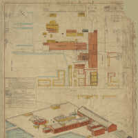          Fire map of W. & A. Fletcher Co. plant located on Hudson St. from 12th to 14th Streets, Hoboken, at the Hudson River, 1907. picture number 13
   