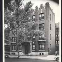 B&W Photograph of 2677 Hudson Blvd. Jersey City, NJ