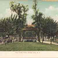 Postcard: Van Vorst Park, Jersey City, NJ