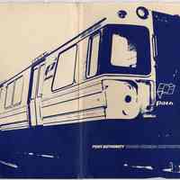 Press kit from the Port Authority Trans-Hudson Corp., PATH, for the 40th anniversary of the PATH sustem, ca. Sept. 2002.