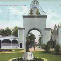 Postcard: Melville Park, Bayonne, NJ