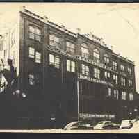 B&W photo of E.H. Horwood & Co. industrial building at 1014 Clinton Street, Hoboken.