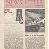 Hoboken Historical Museum Newsletter [Second Series], Volume 4, Number 4, September - October 1998