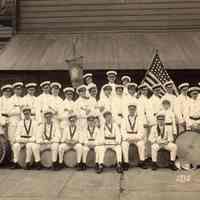 Digital image of photo of the Hoboken Playgrounds Field Band, Hoboken,1930.