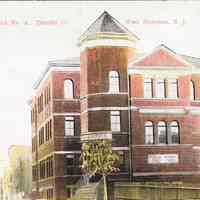 Postcard: Public School 3, West Hoboken, NJ