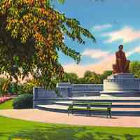 Postcard: Lincoln Park, Jersey City, NJ