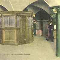 Postcard: Railroad, Hoboken, NJ