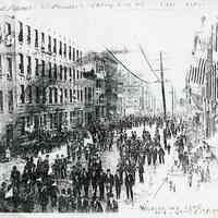          3: photocopy of photo: Holy Name Parade, Jersey City, Ninth St., 1911
   