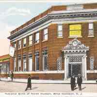 Postcard: National Bank of North Hudson, West Hoboken, NJ