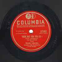 Record: "There But For You Go I." Vocal by Frank Sinatra. Conducted by Axel Stordahl. Columbia Records. 78 rpm. No.37382 [HCO2280].