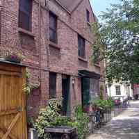 Digital images, 2, of exterior of 63 Willow Terrace, Hoboken, July 10, 2004.
