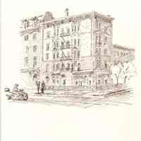          Plate 12. [untitle] (Washington St.); Elyian Cafe, 1001 Washington St.
   