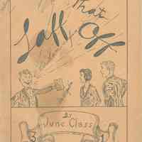 Program for the play, "Laff It Off," presented by the June Class of 1931, A.J. Demarest High School, Hoboken, May 15, 16, 1931.