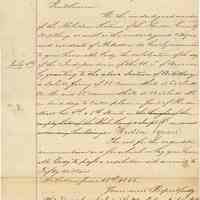 Petition: Hoboken Section, Hudson County Artillery & citizens to Mayor & City Council, June 13, 1866, requesting 50 dollars for July 4th celebration cannon ammunition.