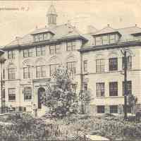 Postcard: High School, Weehawken, NJ