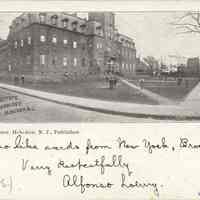 Postcard: Stevens Institute, Hoboken, NJ