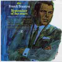 Record album, Frank Sinatra : "September Of My Years ". Reprise.33 rpm.Mono. F-1014.