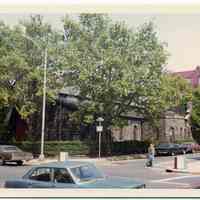 Color photo of Trinity Episcopal Church, 7th & Washington Sts., Hoboken, May 1976