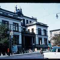 Color slide of Hoboken City Hall.