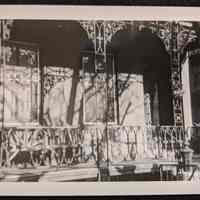 Photo of the front porch of 64 10th Street Hoboken.