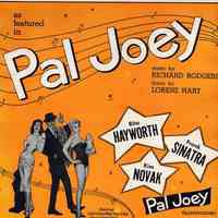 Sheet music: The Lady is A Tramp from film version of Pal Joey. [1957.] (Sung by Frank Sinatra in film).