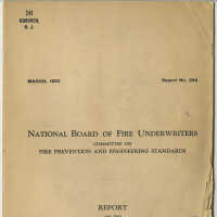          Report on the City of Hoboken, N.J. Report No. 244. March 1923. National Board of Fire Underwriters (N.Y.) picture number 18
   