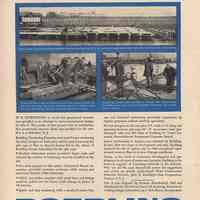 Ad: Pier C, Hoboken, construction with Roebling wire rope for Port Authority; Architectural Record, Apr. 1956.