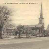 Postcard: First Reformed Church, Bayonne, NJ