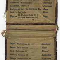          inside, two pockets: Passenger Offices and General Agencies
   
