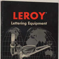          Catalog: Leroy Lettering Equipment. Keuffel & Esser Co., N.Y. & Hoboken, copyright 1960. picture number 20
   