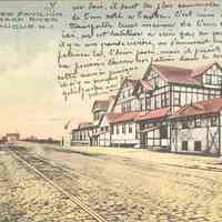 Postcard: River View Pavilion, Hackensack River, Secaucus, NJ