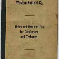 Manual: Rules & Rates of Pay for Conductors & Trainmen. D.L. & W. R.R. Effective April 1, 1924.