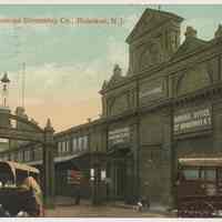 Postcard: Hamburg-American Steamship Co., Hoboken, N.J. Postmarked Jan. 26, 1914.