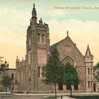 Postcard: Emory M.E. Church, Jersey City, NJ