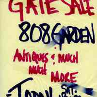          Gate Sale 033
   