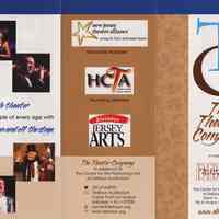 Brochure: The Theater Company at The Center for Performing Arts, DeBaun Auditorium, Stevens Institute, Hoboken, (2007-2008.)