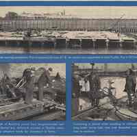          detail of photos: Pier A construction 1956
   