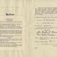 Membership applications for First Church of Christ, Scientist, Hoboken, N.J., 1912-1945.