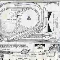          side 1 detail: Union, Hoboken & Overland Railroad HO-guage layout 1956
   