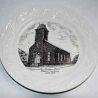          Plate: First Presbyterian Church centennial
   