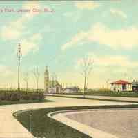 Postcard: Hudson County Park, Jersey City, NJ