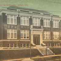 Postcard: Public School 30, Jersey City, NJ