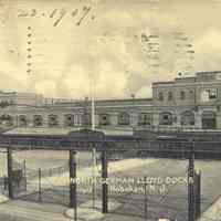 Postcard: Norddeutscher-Lloyd, Hoboken, NJ